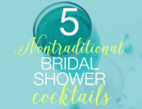 5 Nontraditional Bridal Shower Cocktails